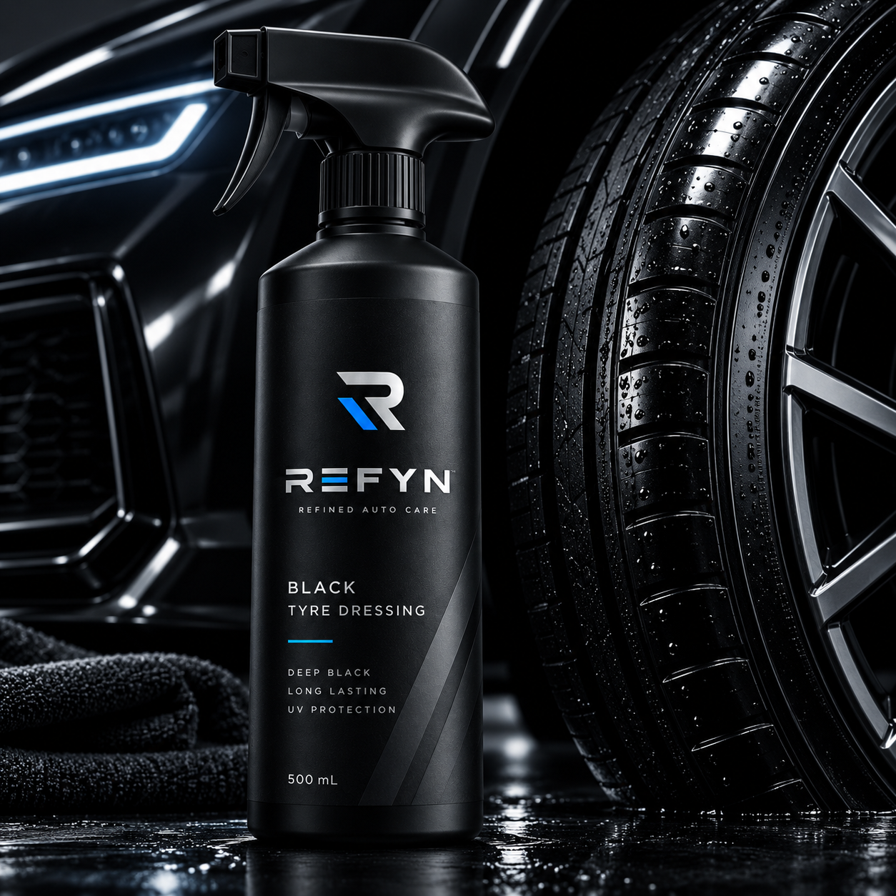 Refyn Black Tyre Dressing